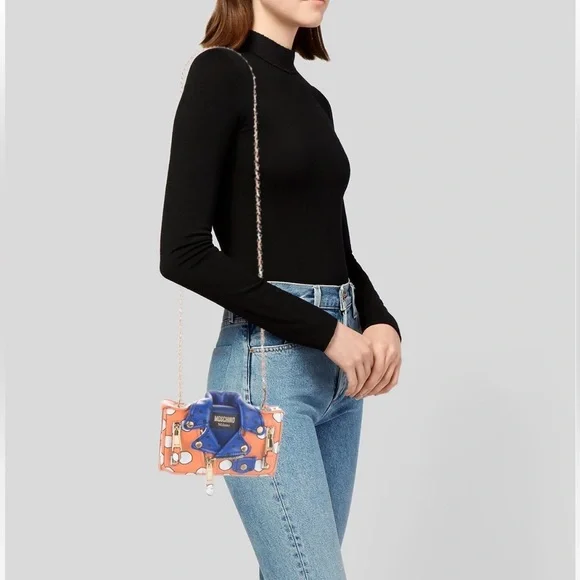 Moschino Couture Biker Bag. Polka dot. - Picture 4 of 17